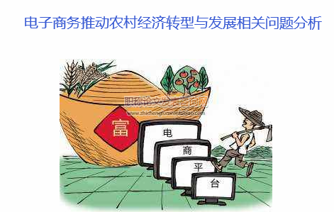 電子商務推動農村經濟轉型與發展相關問題分析