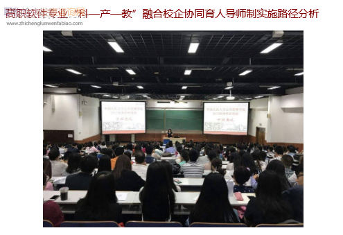 高職軟件專業“科—產—教”融合校企協同育人導師制實施路徑分析