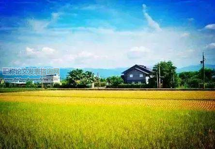 農(nóng)業(yè)經(jīng)濟(jì)發(fā)展方式轉(zhuǎn)變研究