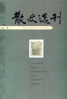 散文選刊論文發(fā)表指導(dǎo)
